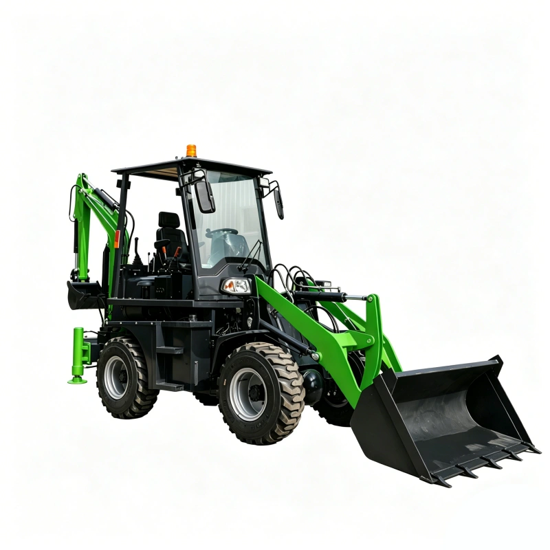 TP35-10 compact cabin backhoe loader